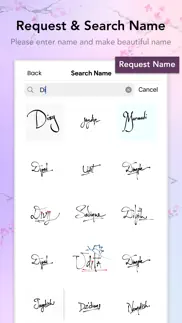 calligraphy name : art maker iphone screenshot 2