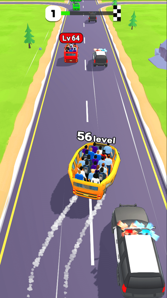 #1. Level Up Bus 3D (iOS) Podle: Xiamen Sixcube Information Technology Co., Ltd.