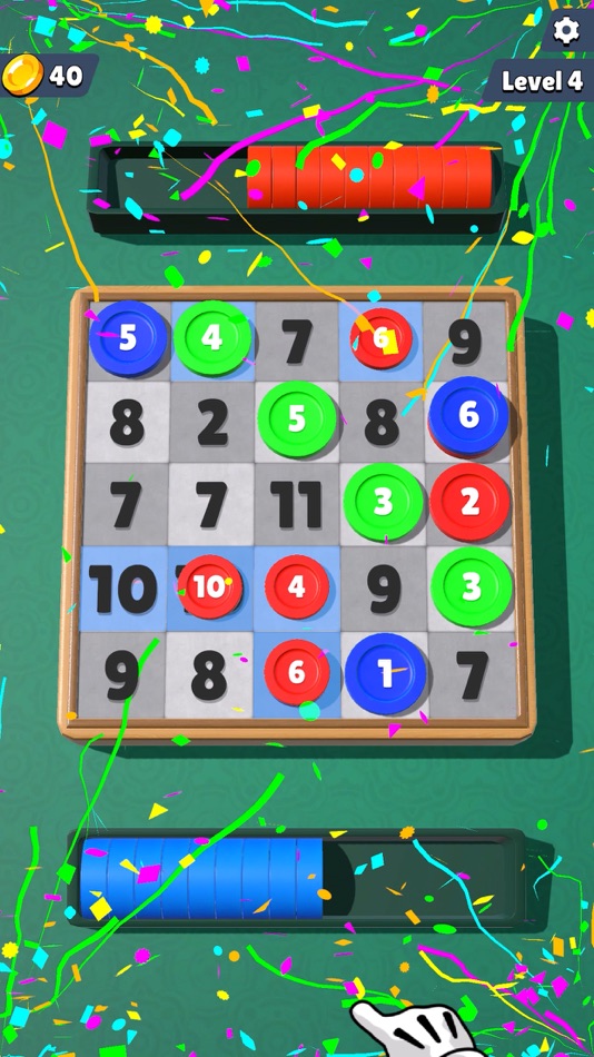#5. Make Four (iOS) 由: Berat Oguz