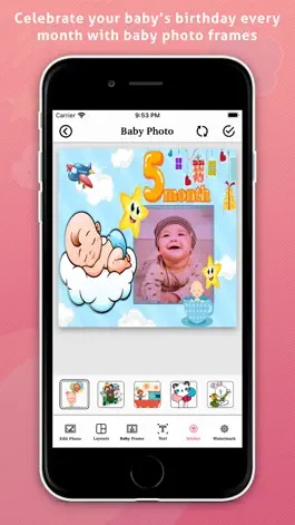 Game screenshot Baby Photo Editor - Photo Art mod apk