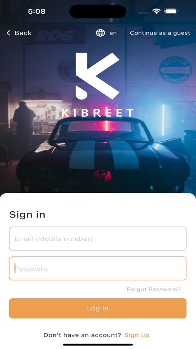 Kibreet Screenshot