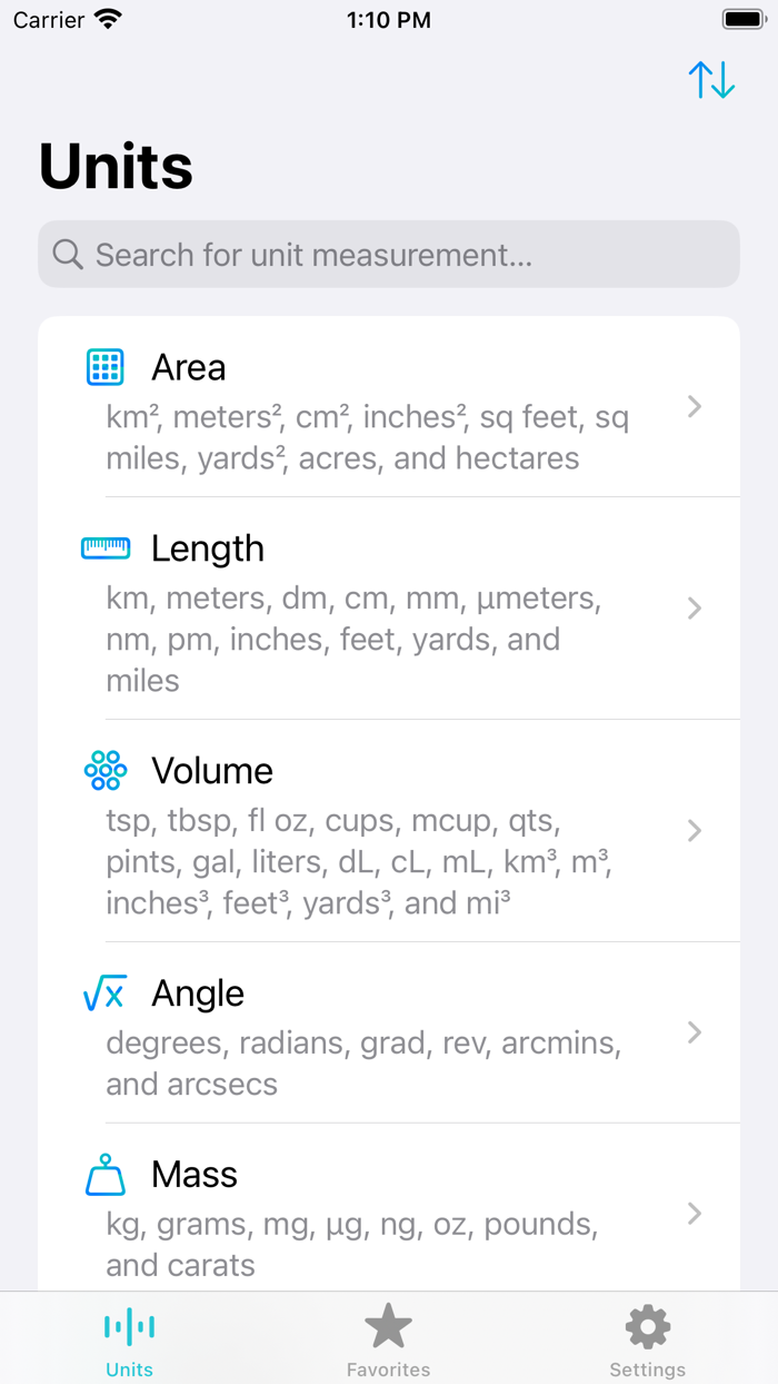 Unitify - Unit Conversion