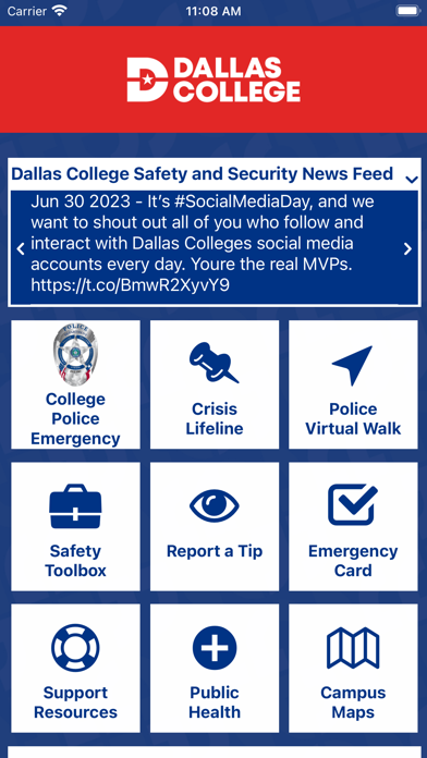 Dallas College Safety Screenshot