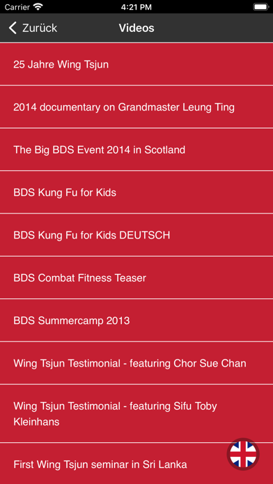 BDS Wing Tsjun International Screenshot