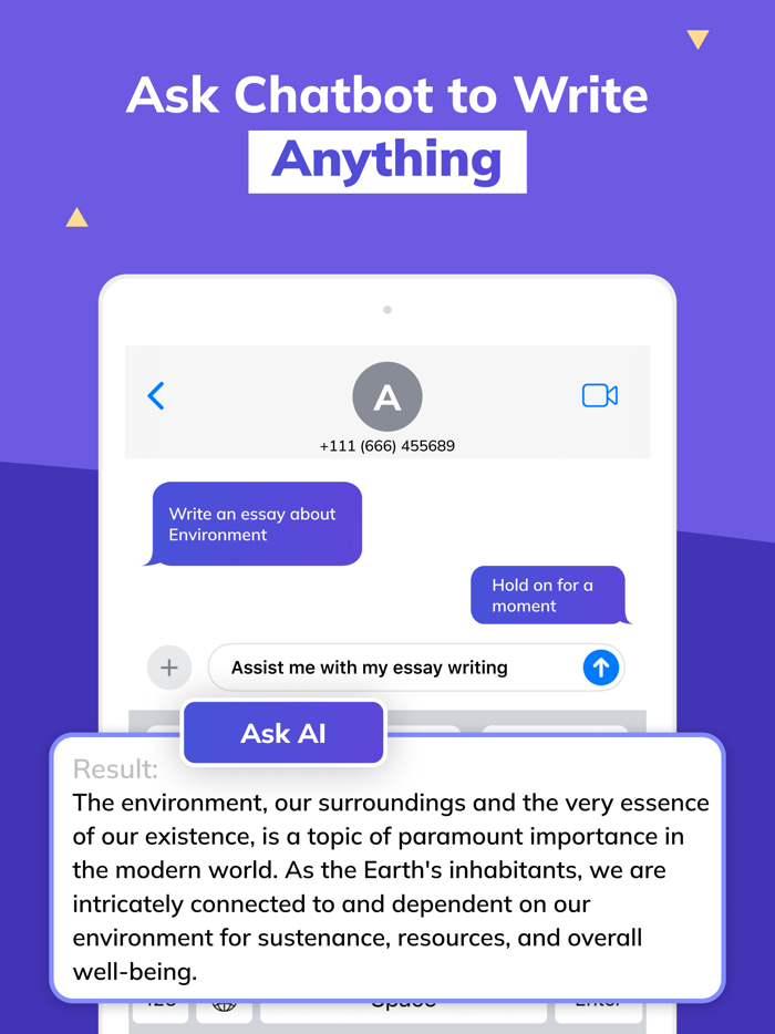 AI Keyboard Writing Assistant