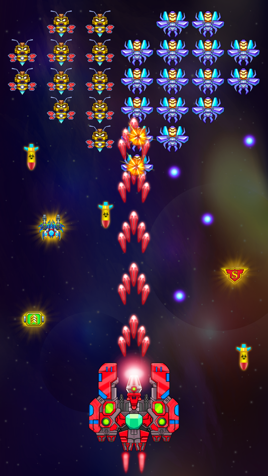 #3. Space Attack: Alien Shooter (iOS) 由: Rainbow 5s Co., Ltd