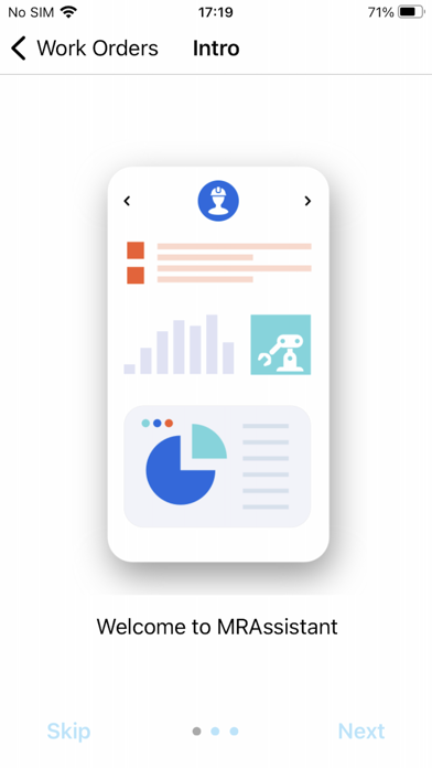Screenshot 1 of MRAssistant App