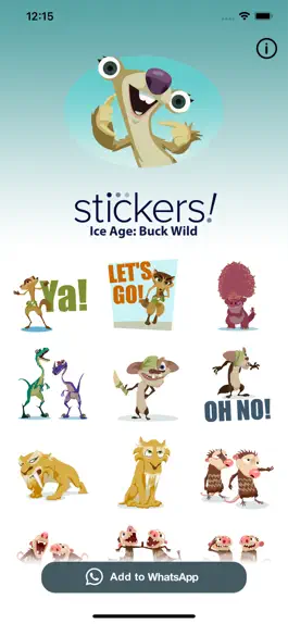 Game screenshot Stickers: Ice Age Buck Wild mod apk