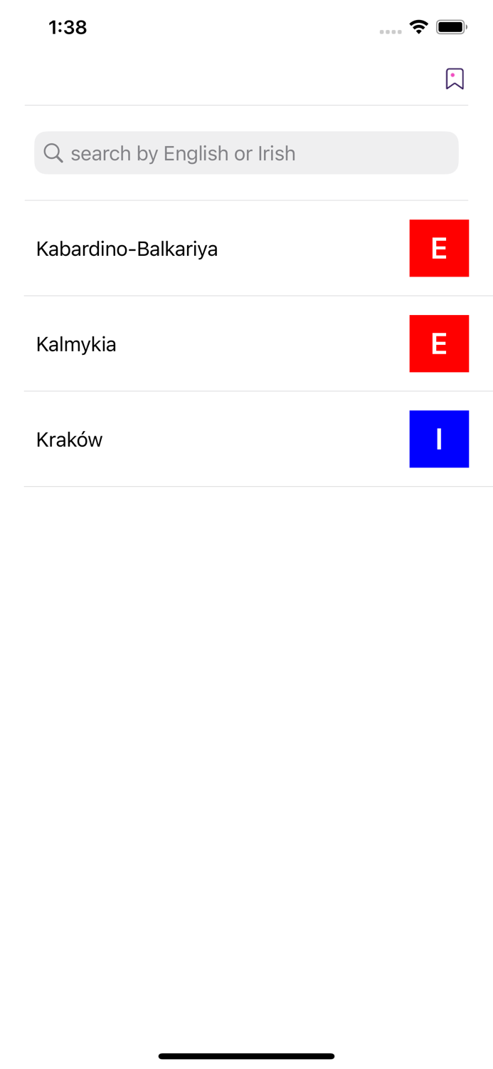 Dictionary English-Irish