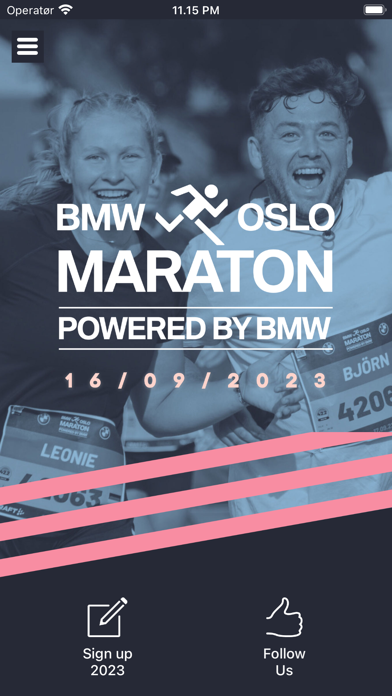 BMW Oslo Maraton Screenshot