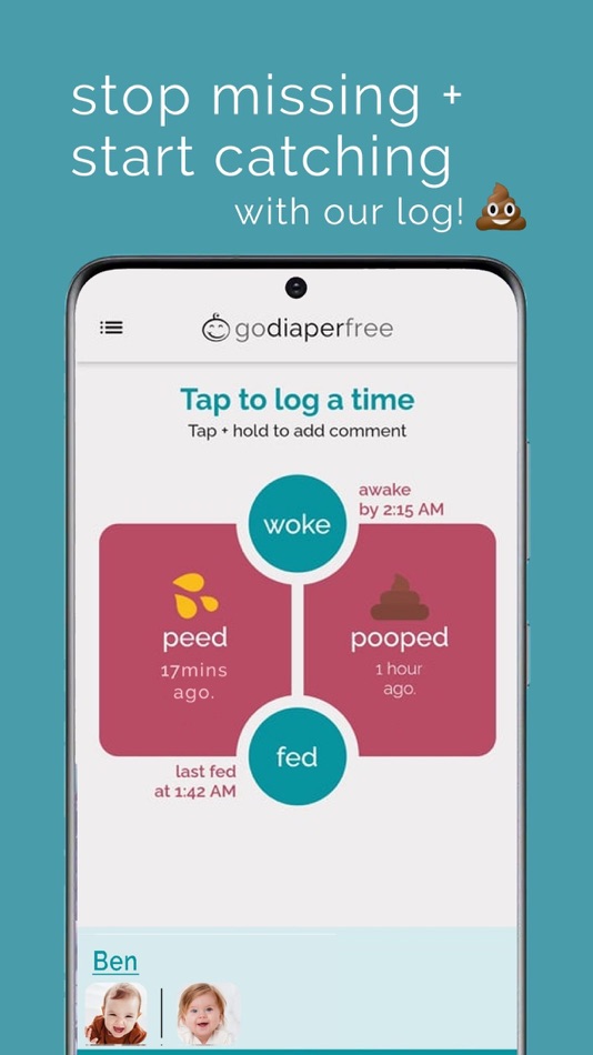 #10. The Log: Potty Training + EC (iOS) 由: Andrea Olson Productions LLC
