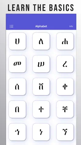 Game screenshot Amharic Alphabet mod apk