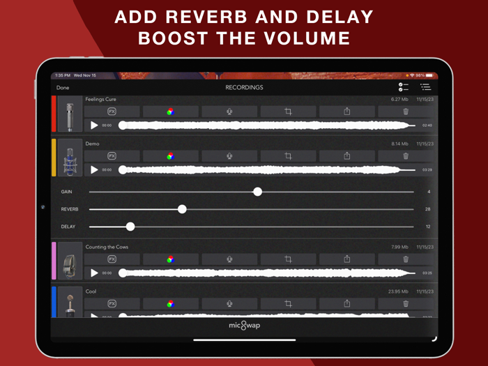 MicSwap Mic Modeler Recorder