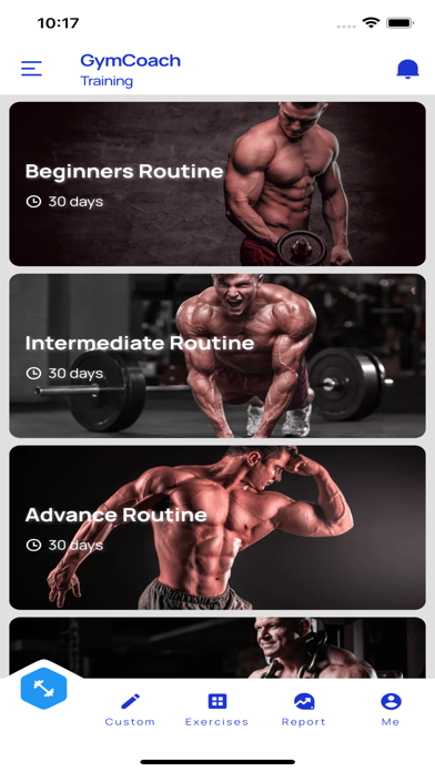 Screenshot 1 of Gym Coach - Workout Trainer App