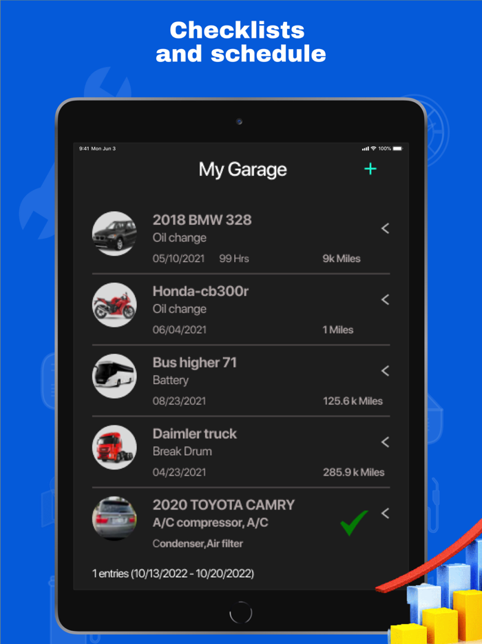 Driver Log  Car Maintenance