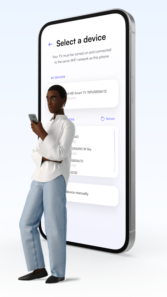 #10. Phil - Smart TV Remote Control (iOS) 由: Oz Shabbatth