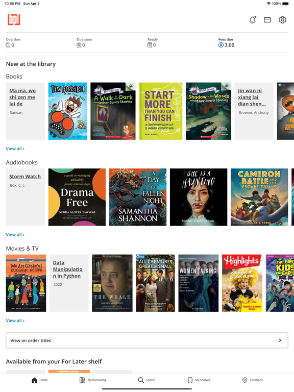 Screenshot #4 pour Burnaby Public Library