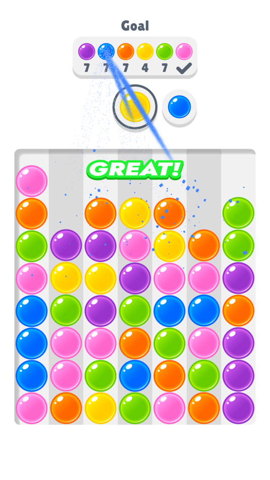 #5. Bubble Pop Fall (iOS) 由: Rootcraft