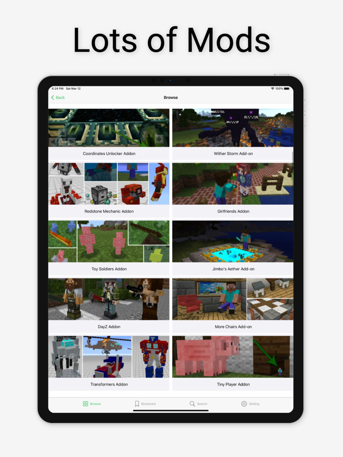 Mods for Minecraft PE