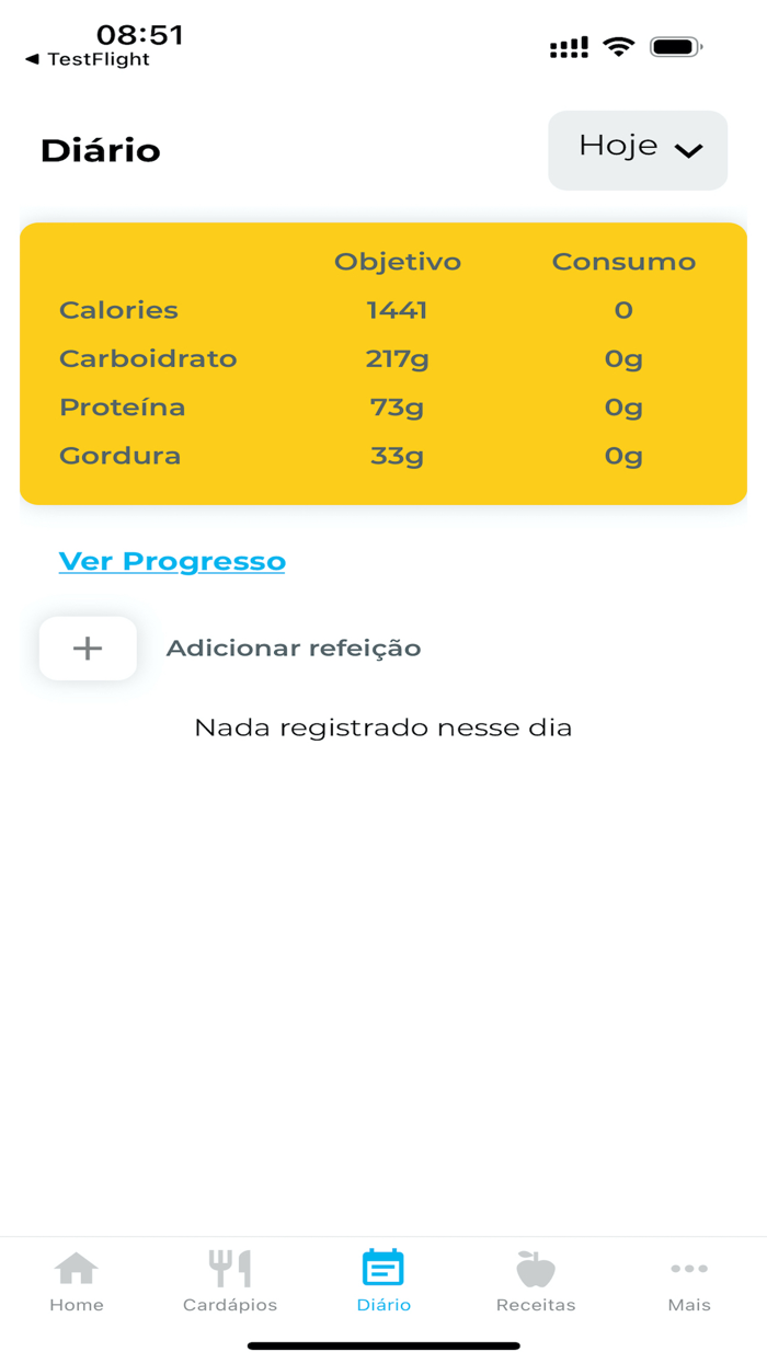 Meu Nutri App