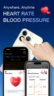 heartypro: heart rate & stress iphone screenshot 2