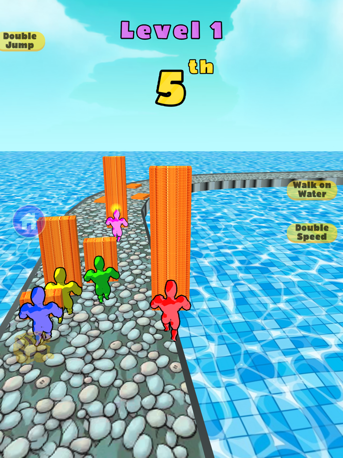 Tricky Runner Shortcut Race