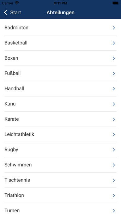 Sport-Union Neckarsulm e.V. Screenshot