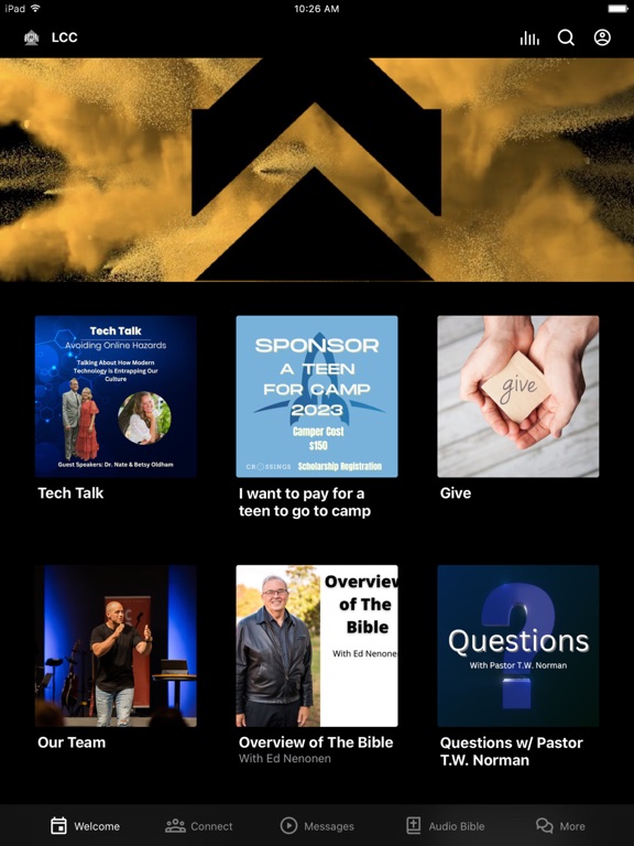 Little Chapel Church iPad screenshot 1 - Education app