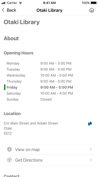 Kapiti Coast Libraries Screenshot
