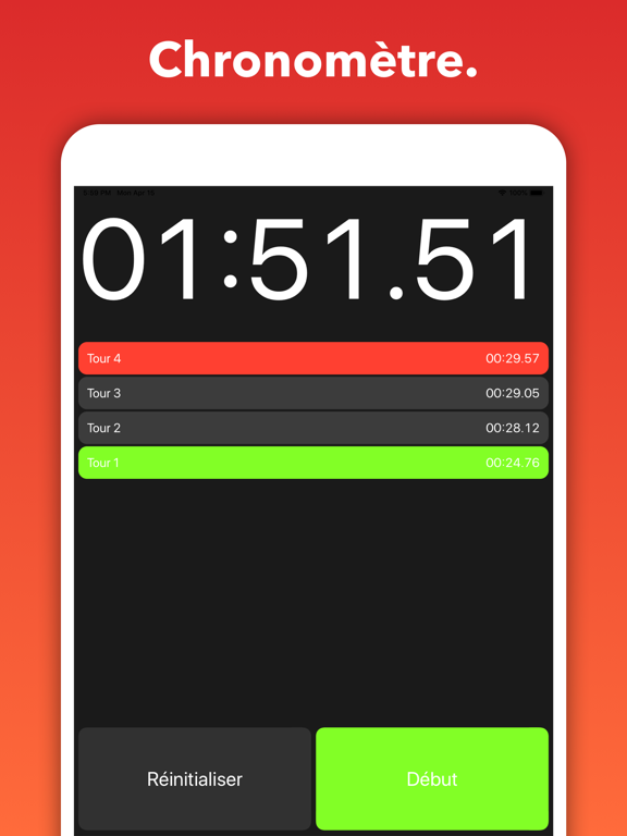 Screenshot #6 pour Seconds Pro Interval Timer