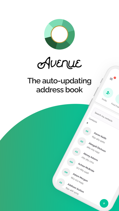 Avenue App Screenshot