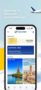 Nouvelair screenshot #1 for iPhone