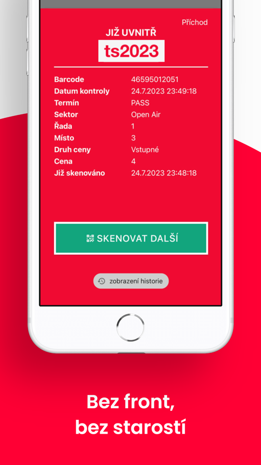 #4. Ticketstream Scanner (iOS) Bởi: Ticketstream s.r.o.
