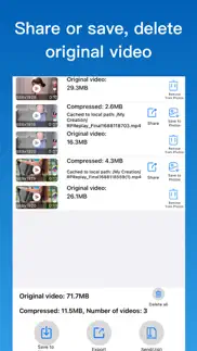 video compressor - save space iphone screenshot 3