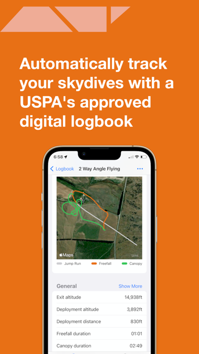 Tobu - Skydiving Logbook Screenshot