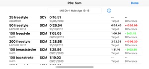 Swim PB screenshot #5 for iPhone
