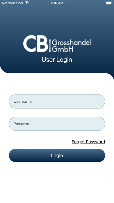 CB Grosshandel Mobile Screenshot