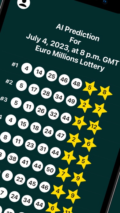 EuroMillions AI Predictor Screenshot