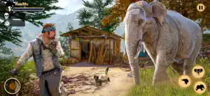 Wild Animal Elephant Simulator screenshot #3 for iPhone