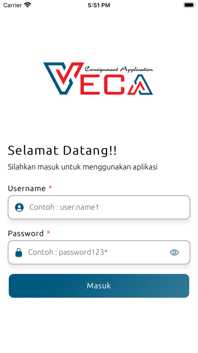 Veca Mobile Screenshot