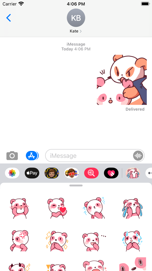 #4. Pink Pandies (iOS) Podle: Allison Wong