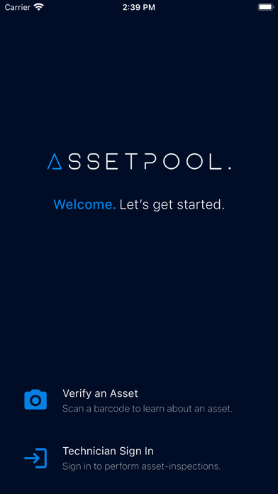 AssetPool Screenshot