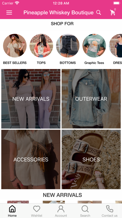 Pineapple Whiskey Boutique Screenshot