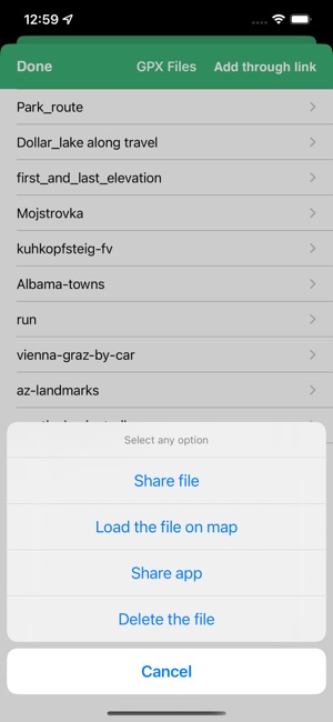 GPX Viewer-Converter-Tracking su App Store