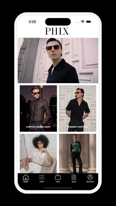 PhixClothing.com Screenshot