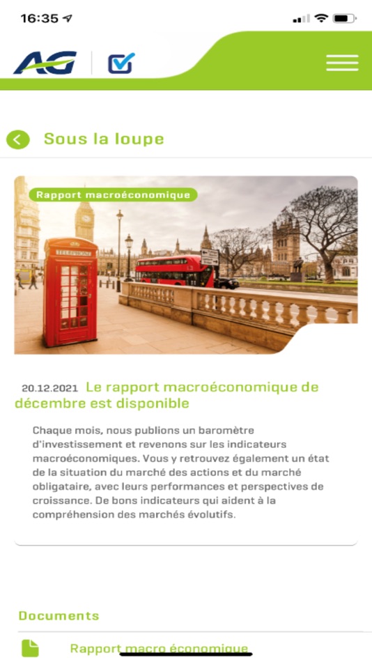 #3. AG MuMa Dashboard (iOS) Podle: AG Insurance