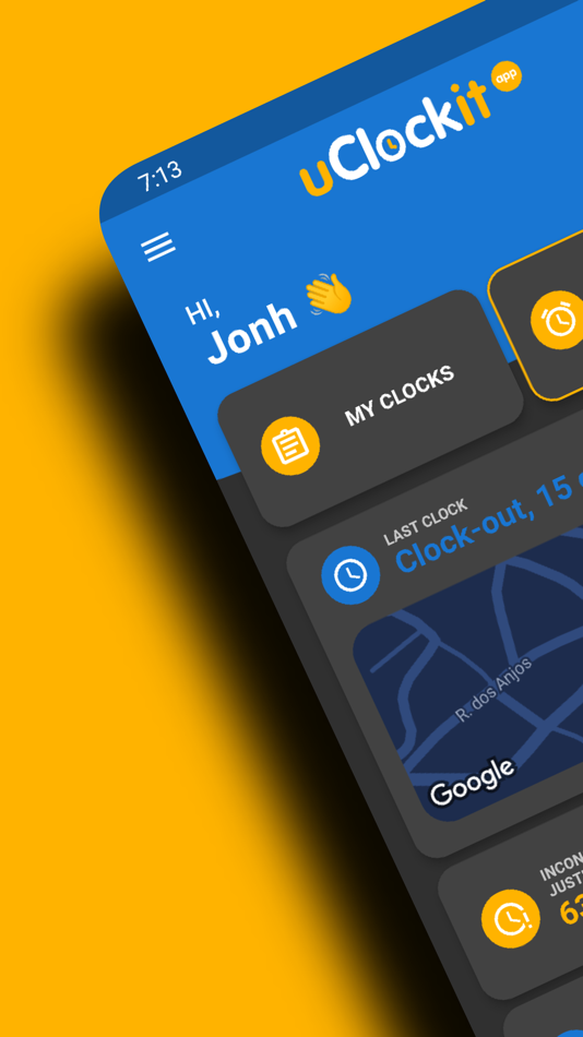 #1. uClockit HR (iOS) 由: Make It Special