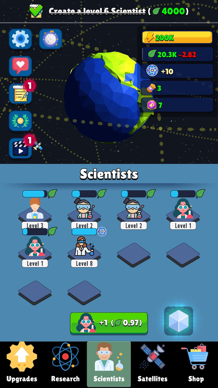 Ever Beyond Idle Space Game