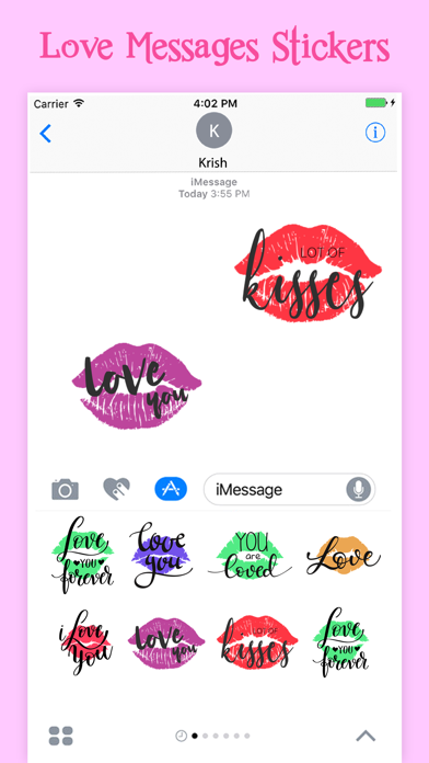 Lipstick Kiss Stickers Screenshot