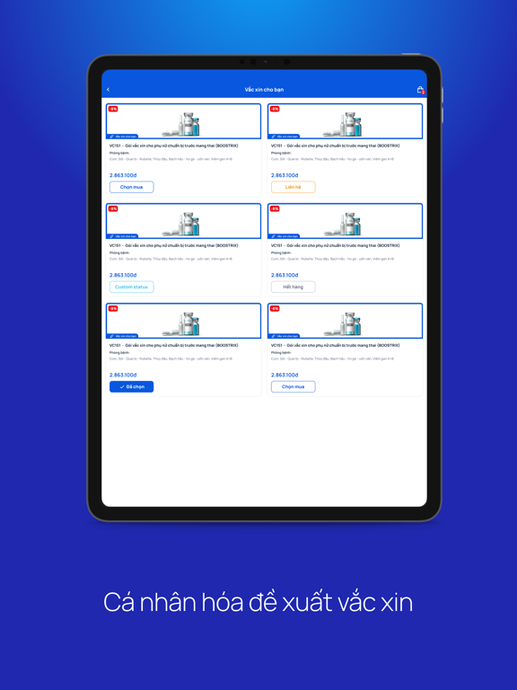 VNVC iPad screenshot 9 - Medical app